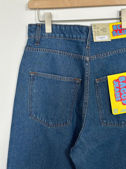 NEO BLUE BAGGY SKATE PANTS 寬鬆滑板褲