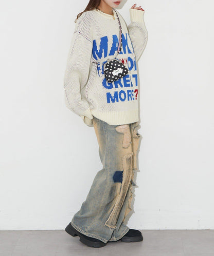 水玉圖案口金迷你單肩包