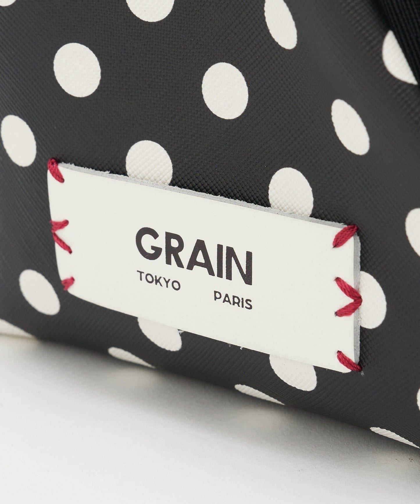 水玉圖案口金迷你單肩包