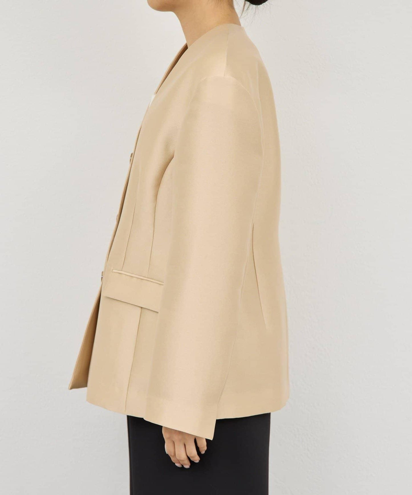 【近日開始】【可搭配套裝】絲滑雙層面料西裝外套