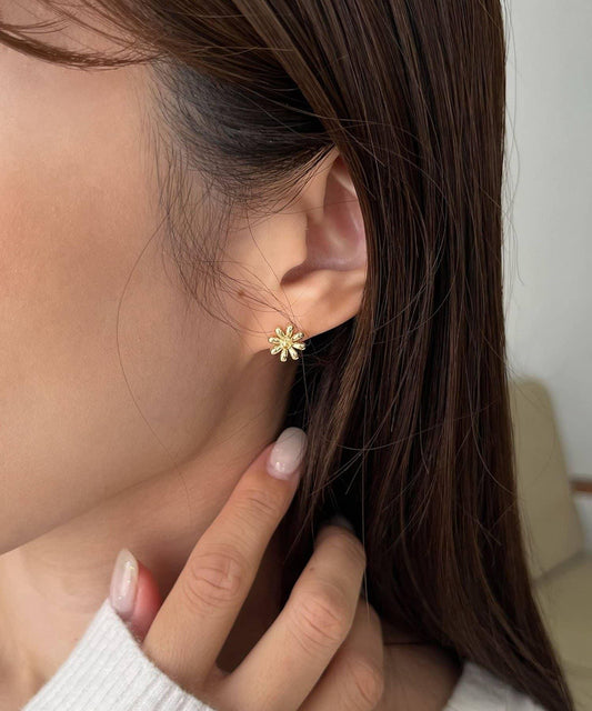 GOLDY 雛菊耳環
