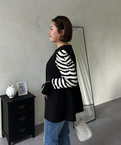 【MOMO】荷葉邊V領無袖外套