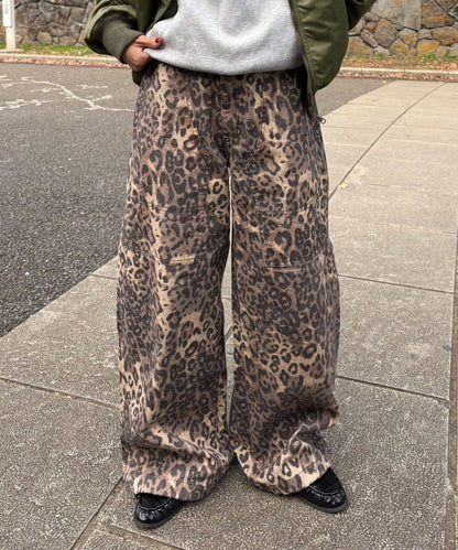 【UNISEX】多款圖案工裝褲