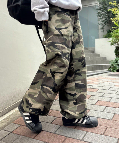 【UNISEX】多款圖案工裝褲