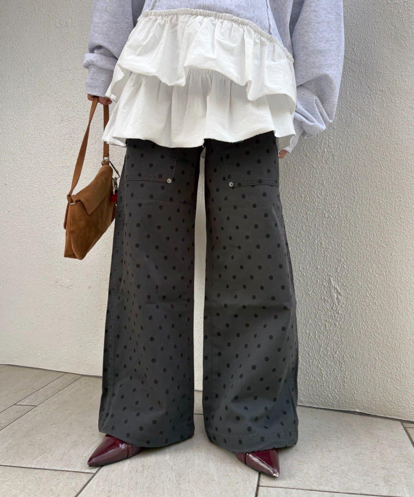 【UNISEX】多款圖案工裝褲