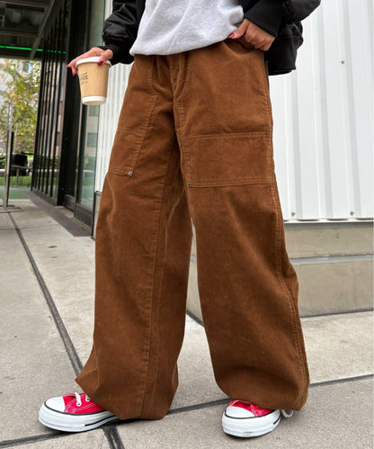 【UNISEX】多款圖案工裝褲