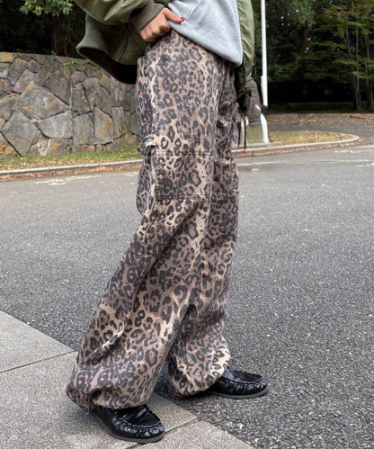 【UNISEX】多款圖案工裝褲