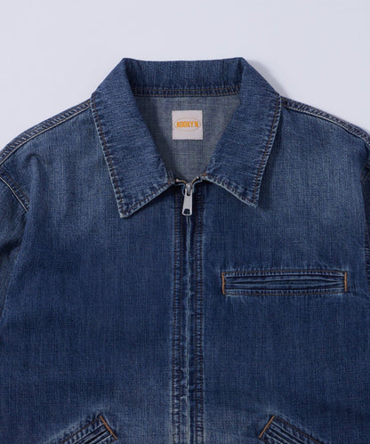 【WHO'S WHO gallery】KOOKYN拉鍊牛仔夾克