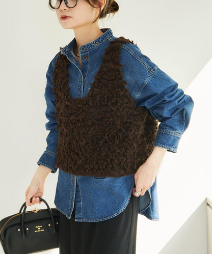 流蘇針織吊帶背心