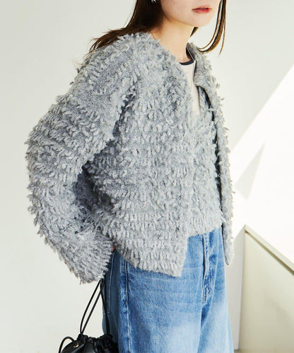流蘇針織開衫
