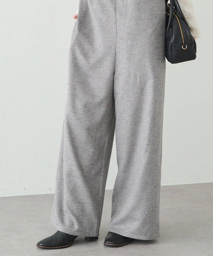 羊毛混紡雙面連體褲