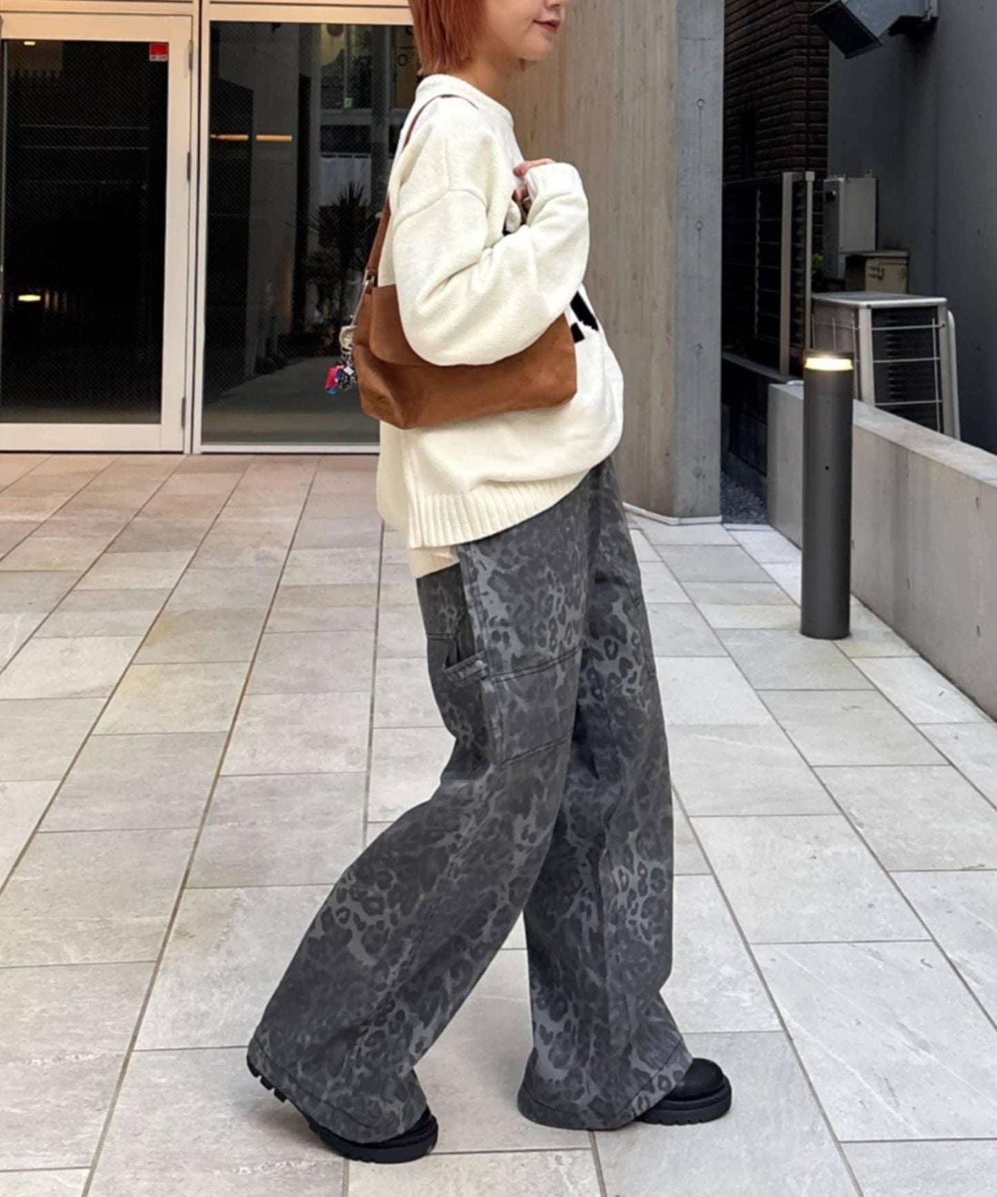 【UNISEX】多款圖案工裝褲