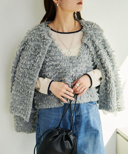 流蘇針織吊帶背心