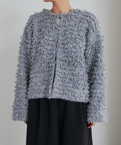 流蘇針織開衫