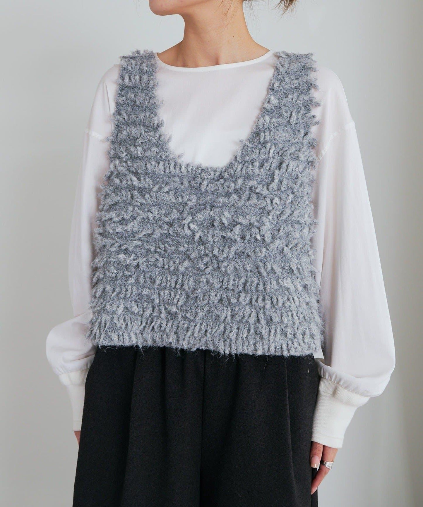 流蘇針織吊帶背心