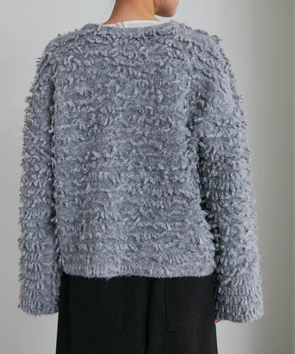 流蘇針織開衫