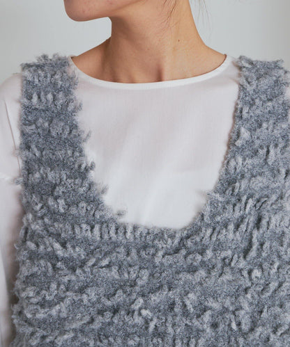 流蘇針織吊帶背心