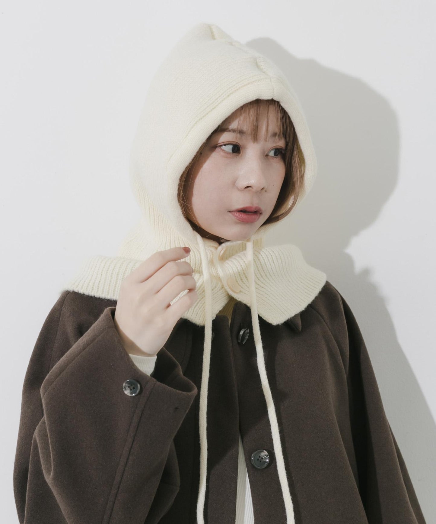 羅紋針織巴拉克拉法帽