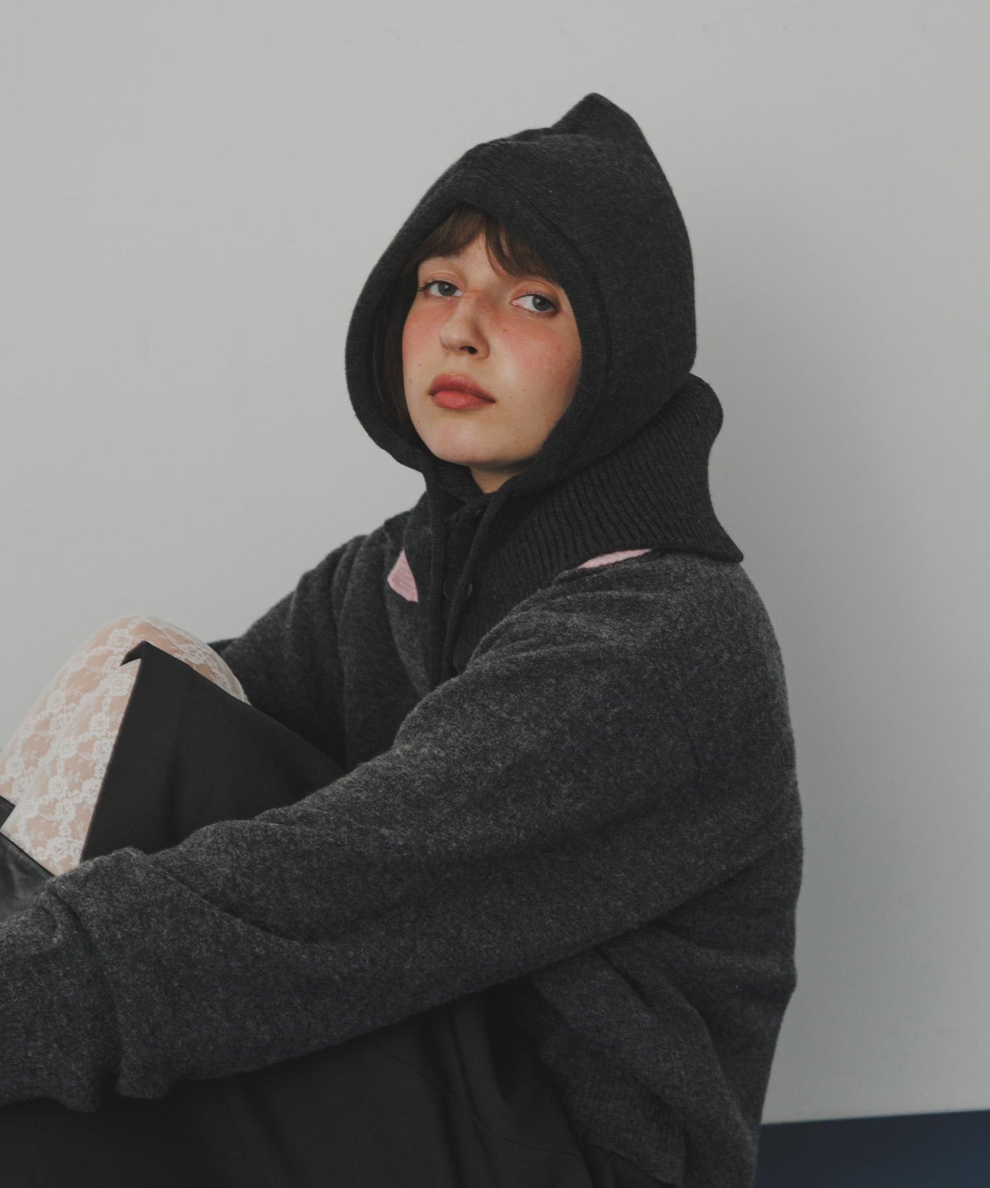 羅紋針織巴拉克拉法帽