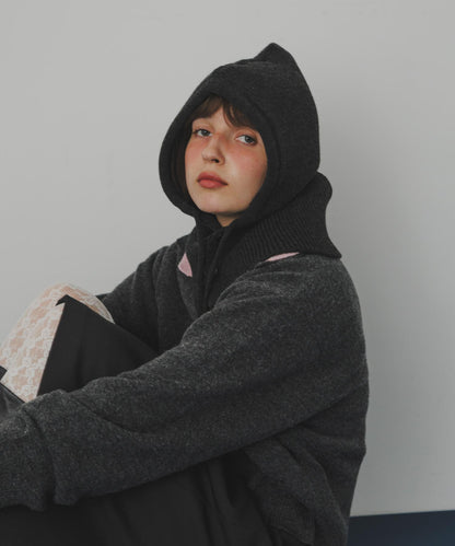 羅紋針織巴拉克拉法帽