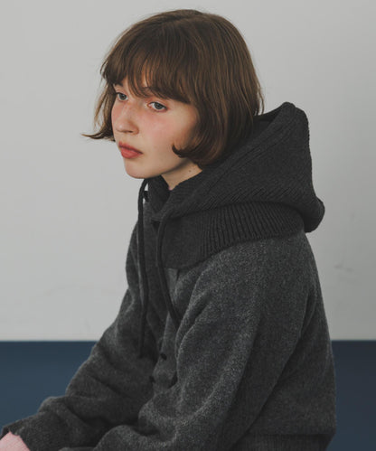 羅紋針織巴拉克拉法帽