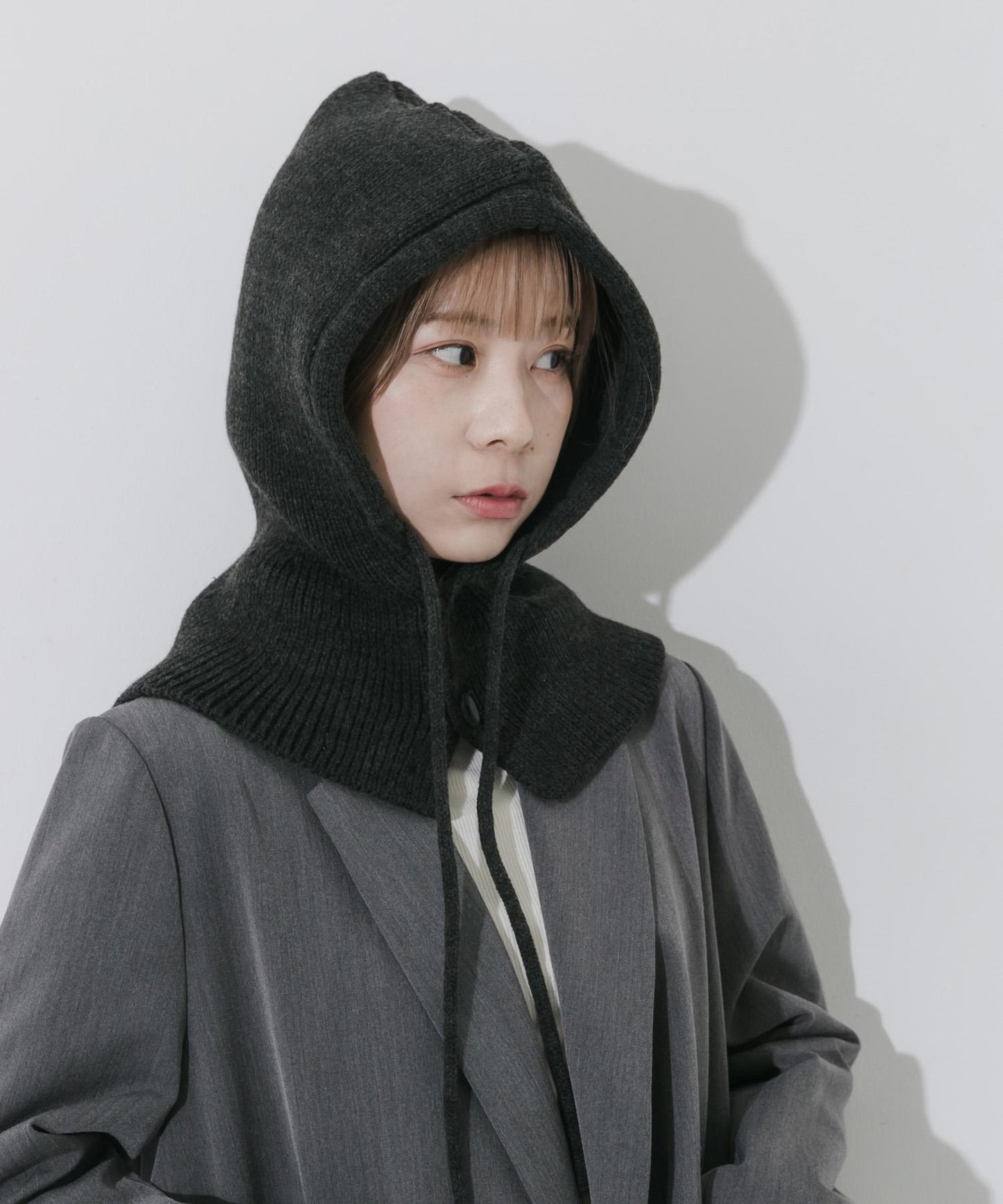 羅紋針織巴拉克拉法帽