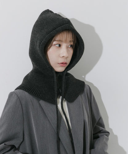 羅紋針織巴拉克拉法帽