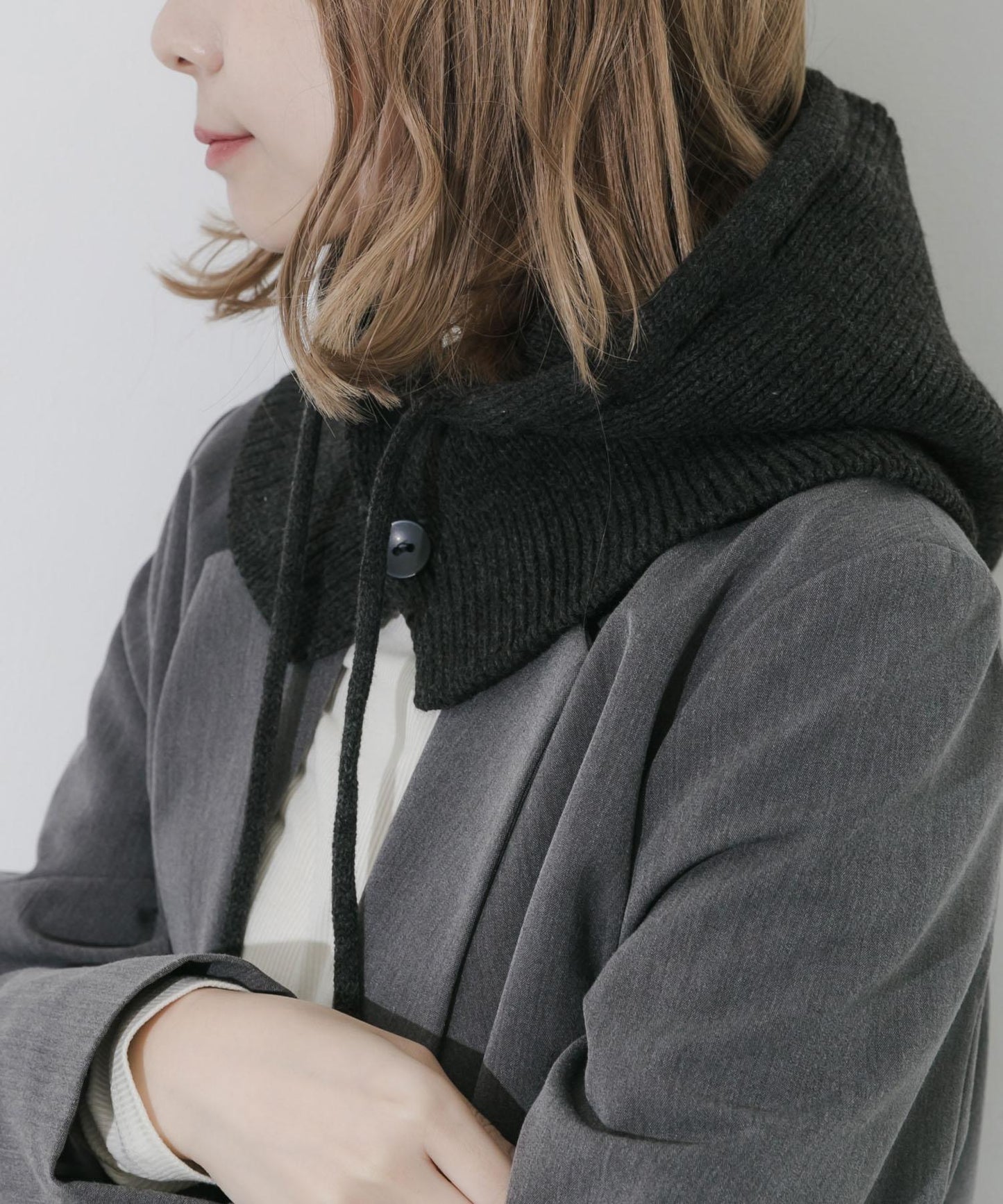 羅紋針織巴拉克拉法帽