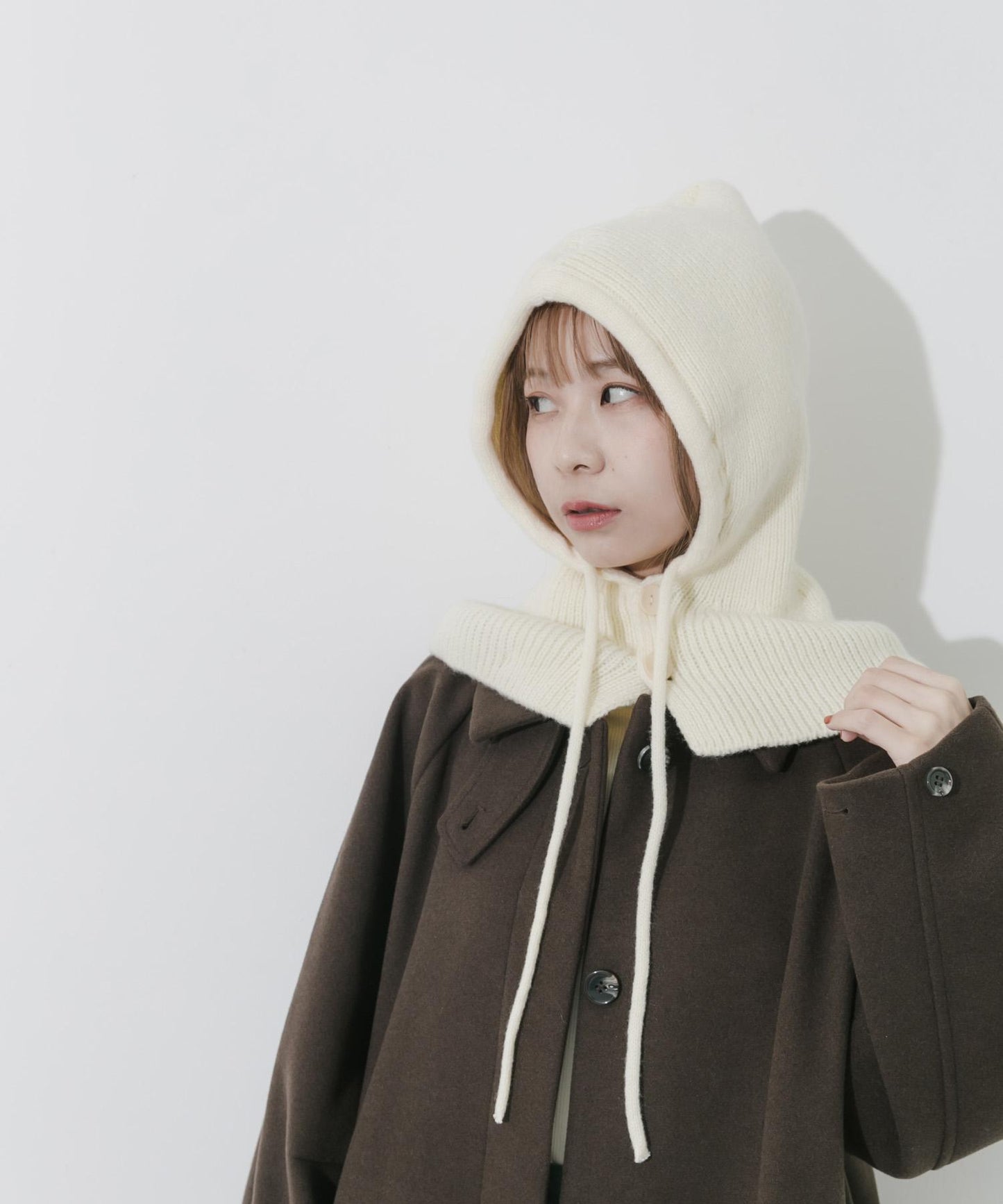 羅紋針織巴拉克拉法帽