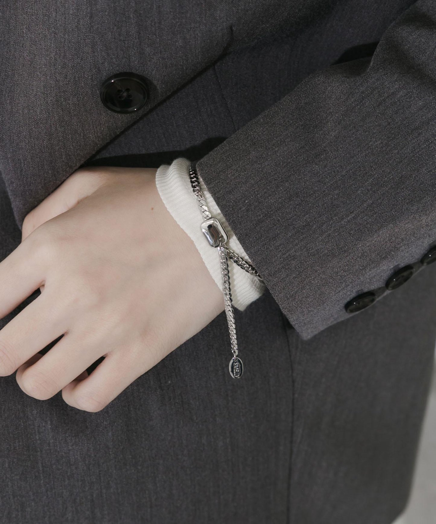 扁平鏈條滑動手鍊