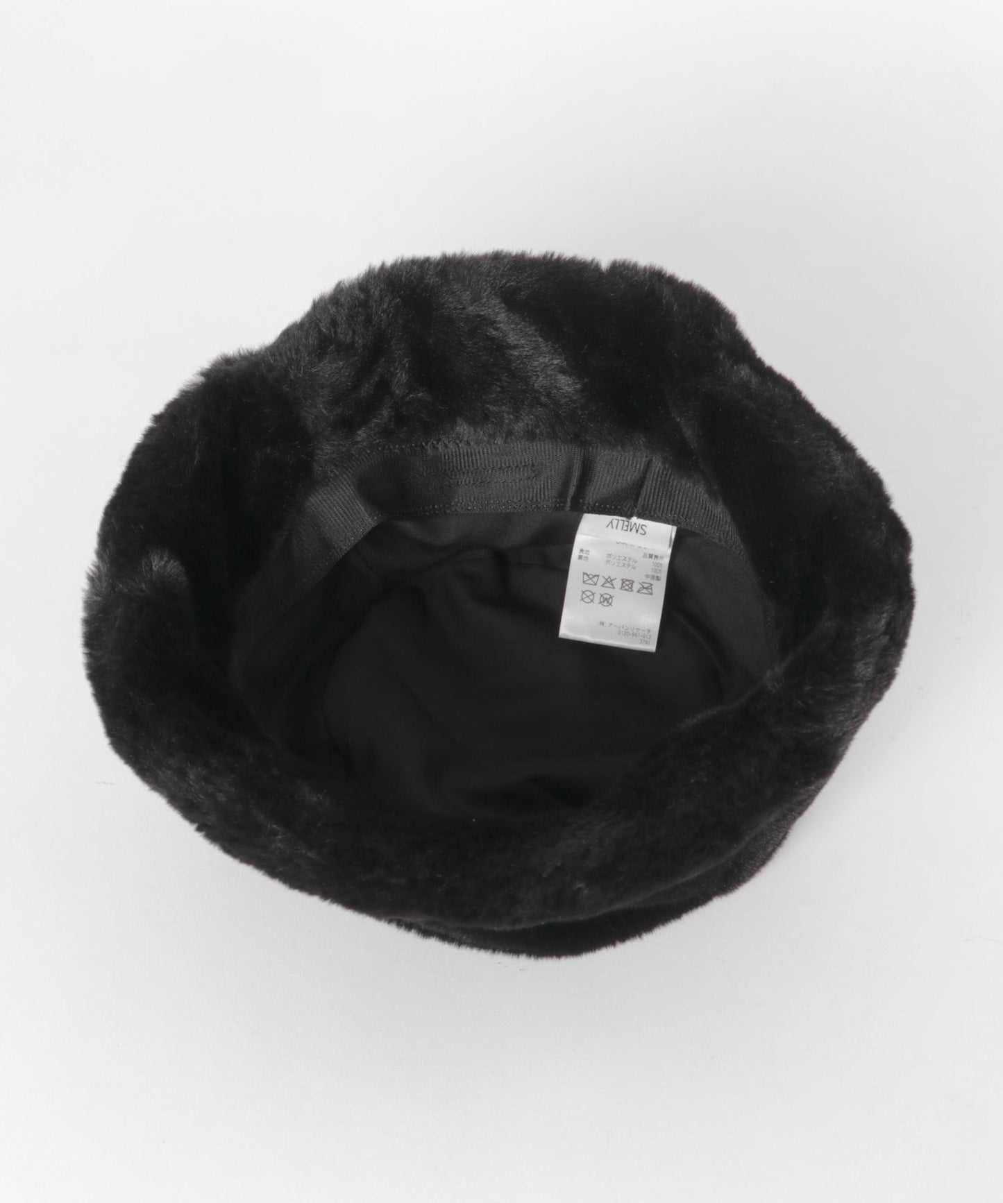 仿皮草漁夫帽