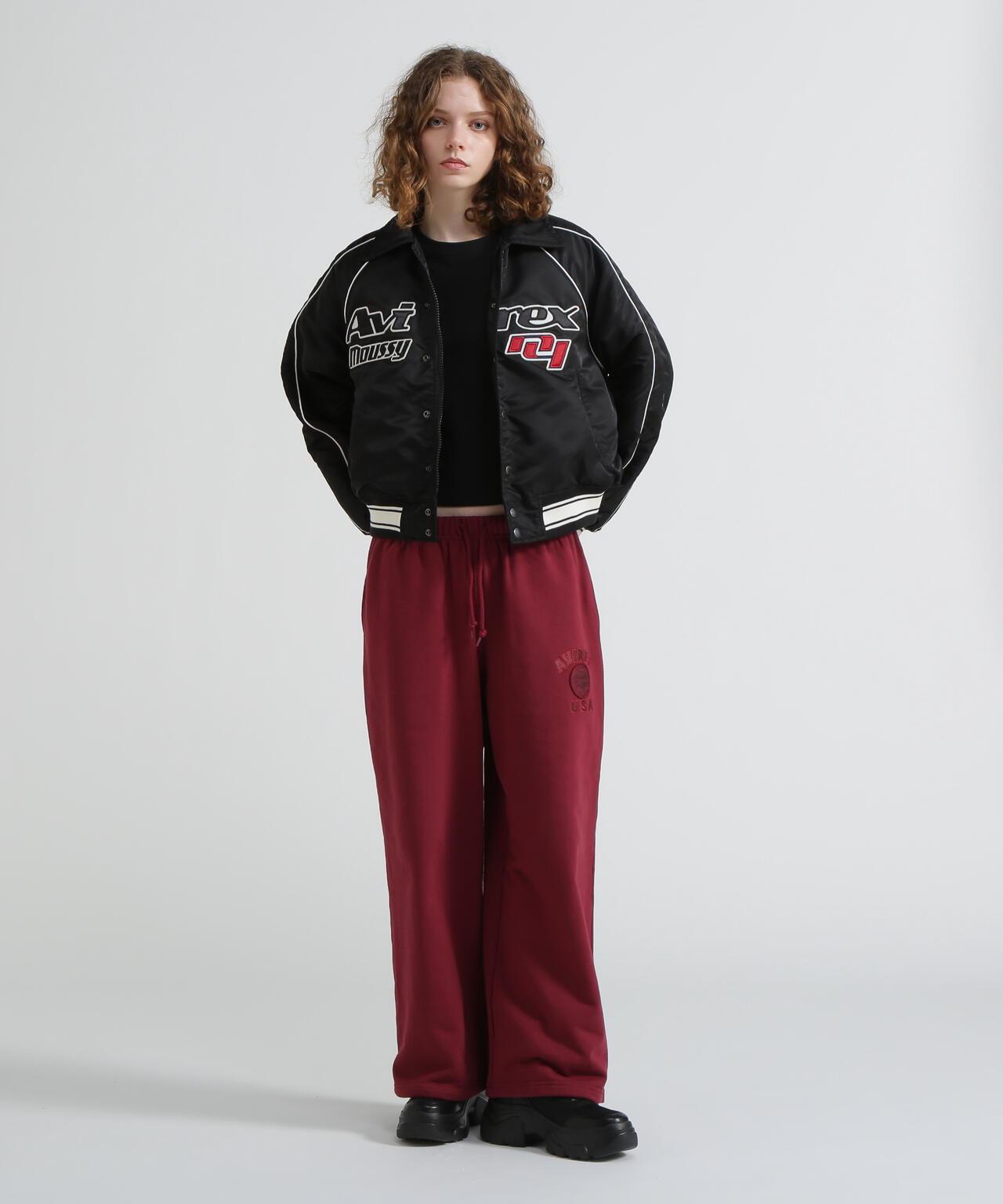 《AVIREX×MOUSSY》尼龍棒球夾克