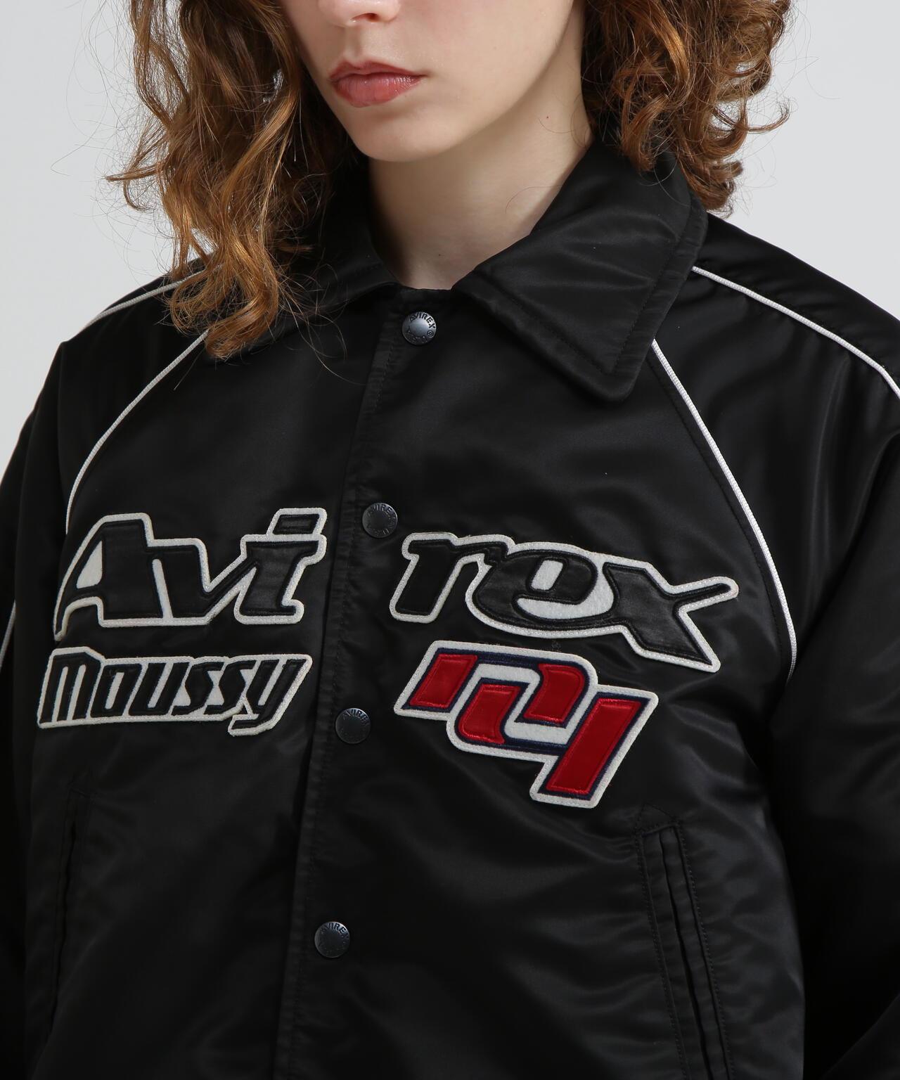 《AVIREX×MOUSSY》尼龍棒球夾克