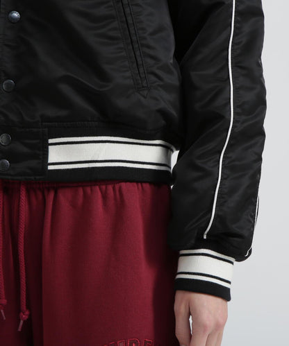 《AVIREX×MOUSSY》尼龍棒球夾克