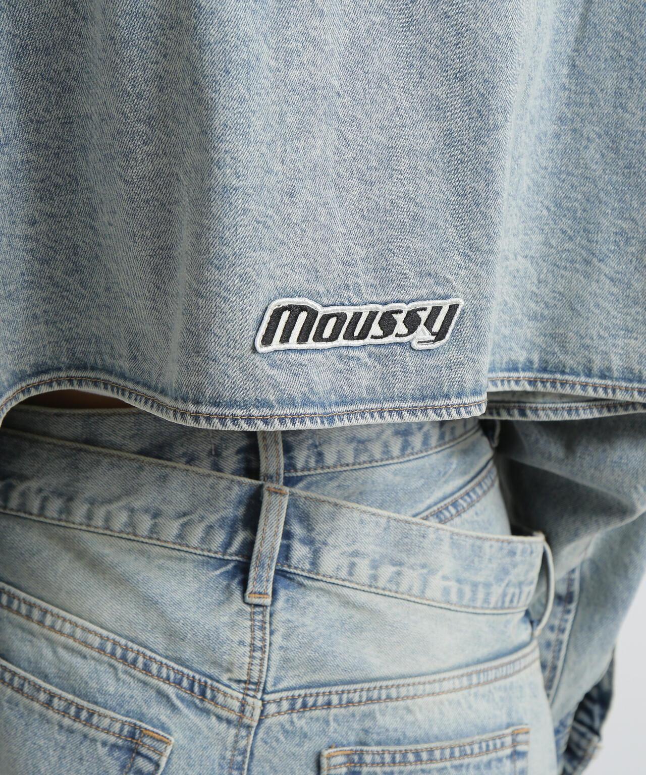 《AVIREX×MOUSSY》牛仔襯衫夾克