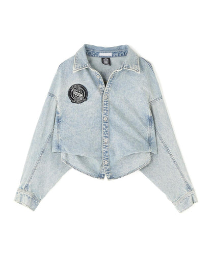 《AVIREX×MOUSSY》牛仔襯衫夾克
