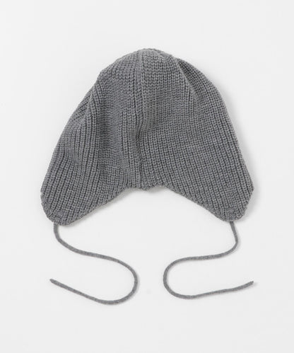 針織耳罩帽