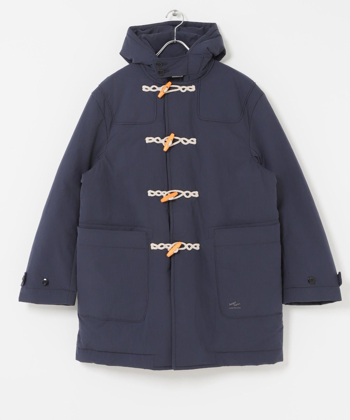 ARMY TWILL 棉尼龍粗呢大衣