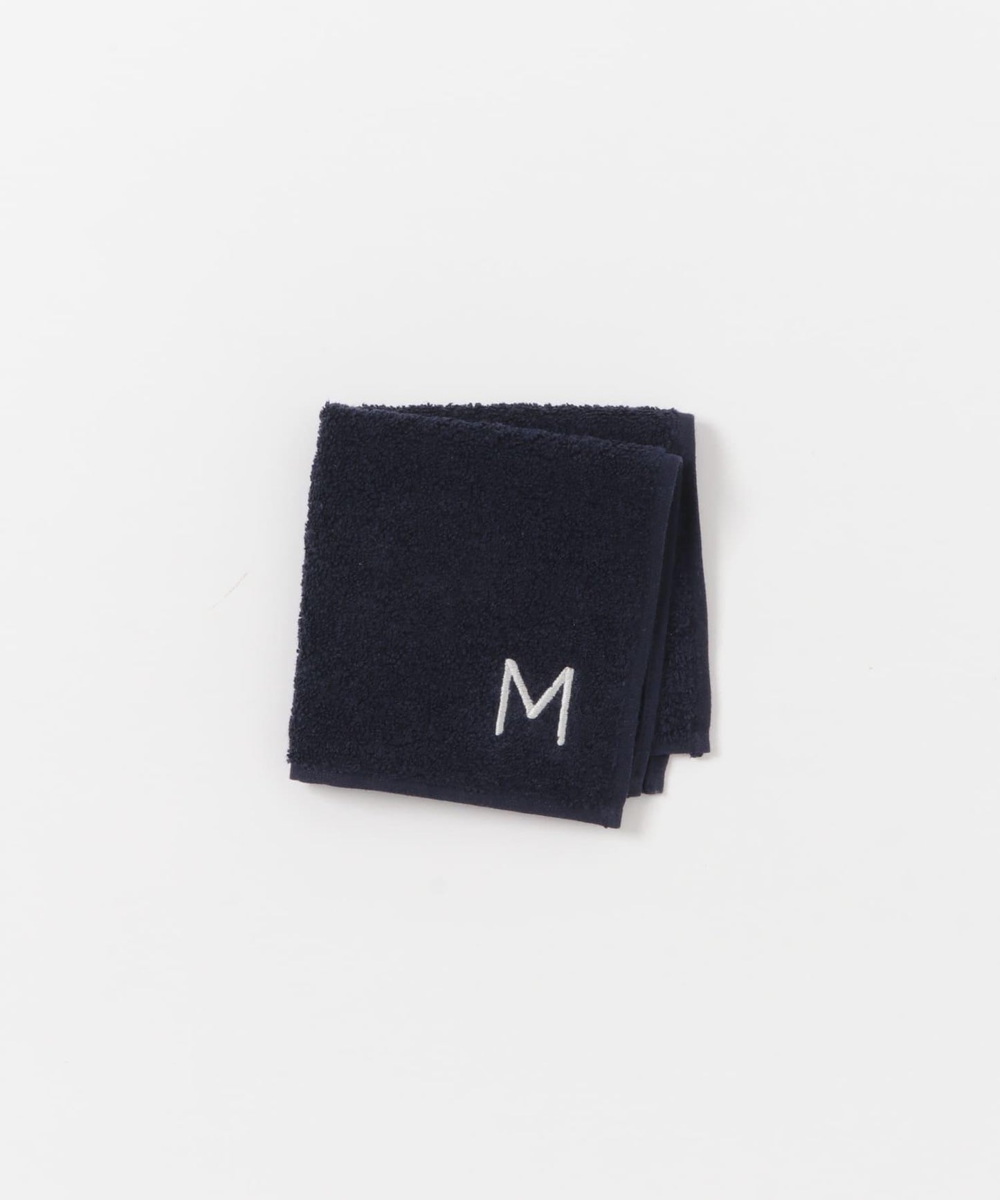 『UR TECH』字母刺繡手帕毛巾