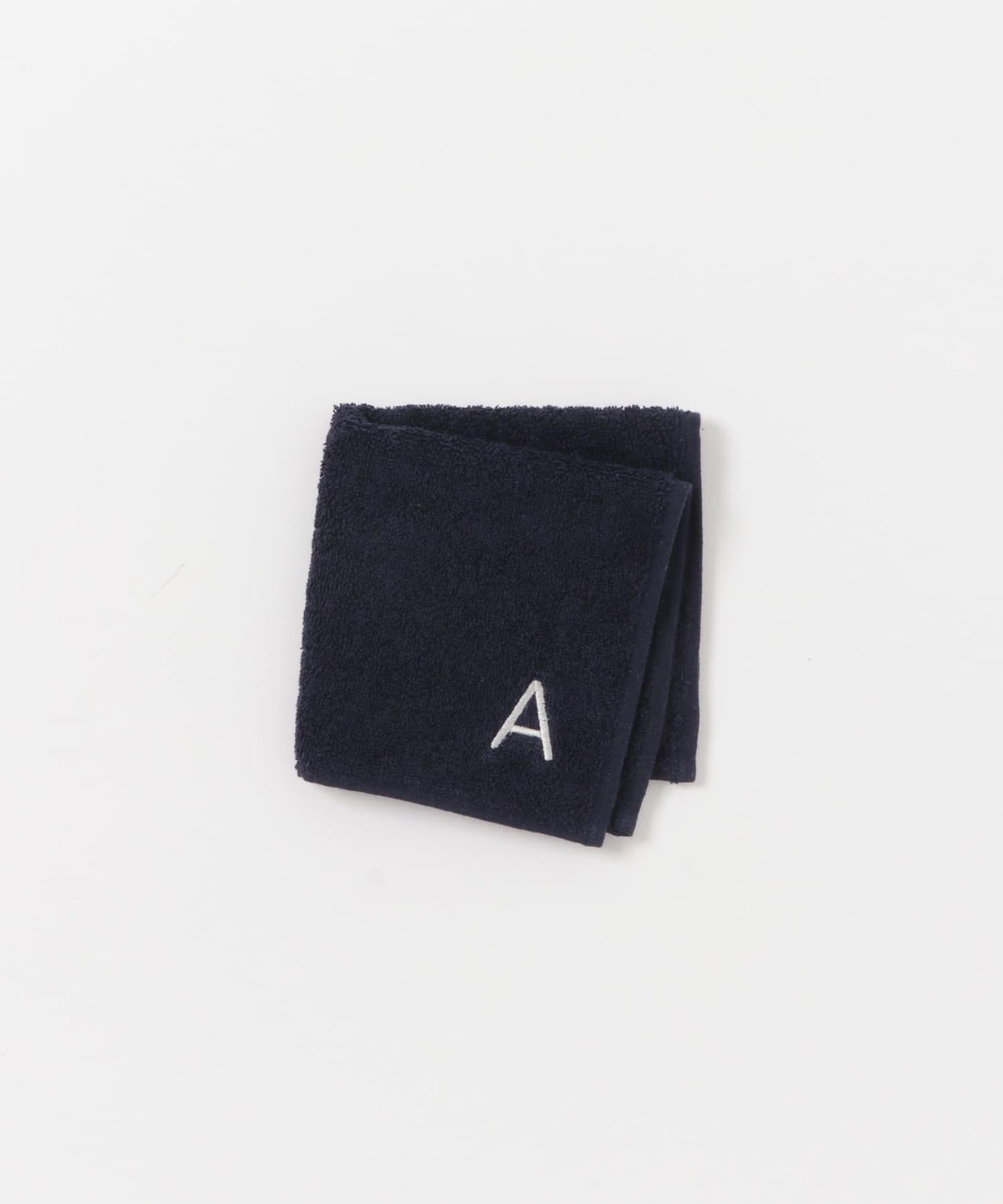 『UR TECH』字母刺繡手帕毛巾