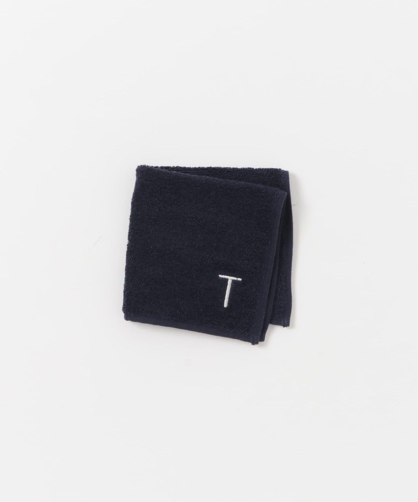 『UR TECH』字母刺繡手帕毛巾