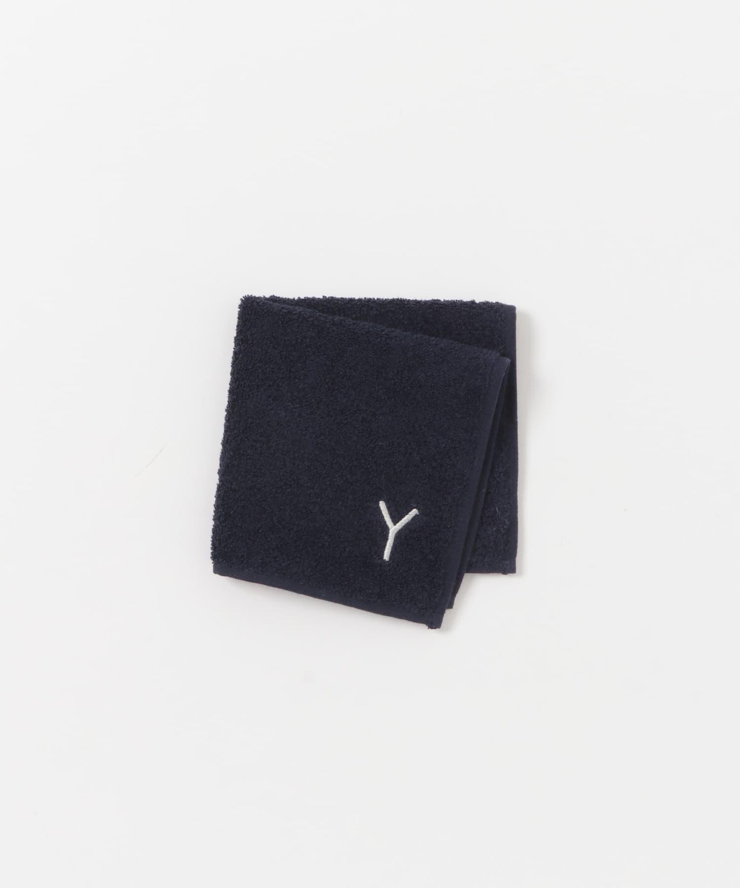 『UR TECH』字母刺繡手帕毛巾