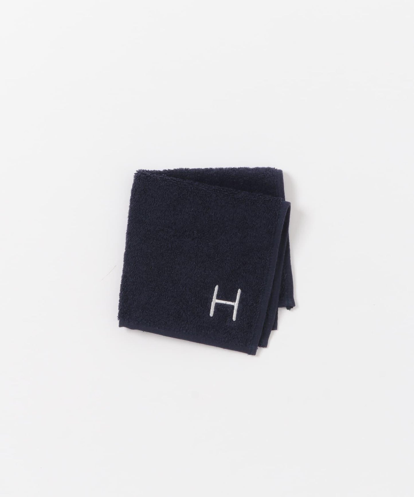 『UR TECH』字母刺繡手帕毛巾