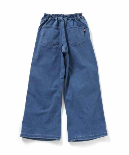 保暖前拉鍊寬鬆褲