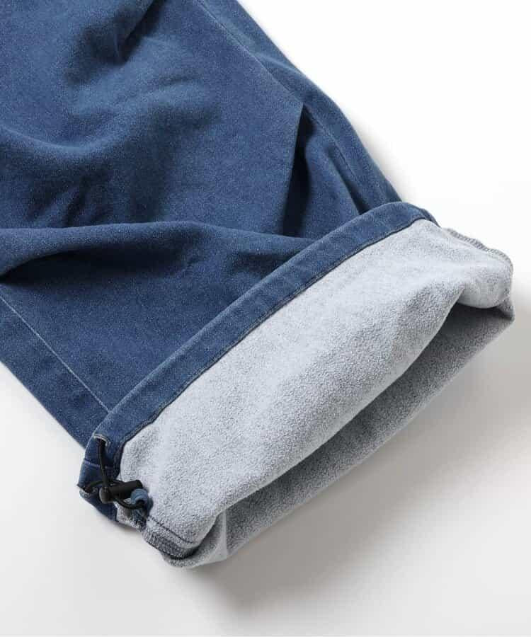 保暖前拉鍊寬鬆褲