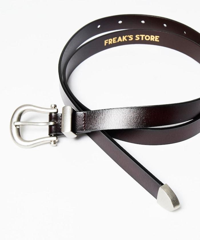 牛皮西部風窄款腰帶