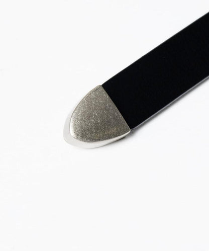 牛皮西部風窄款腰帶