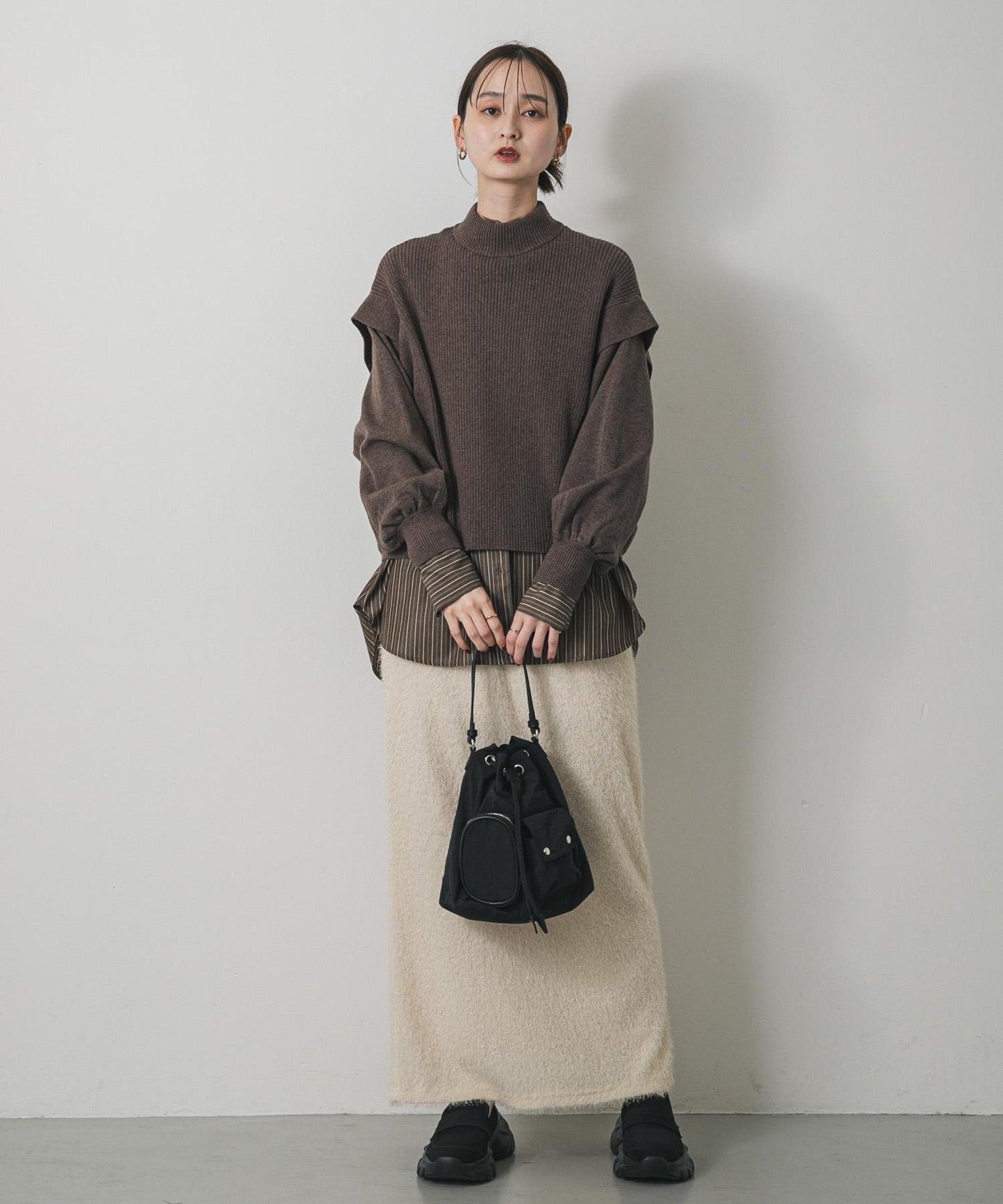 防潑水2WAY多功能口袋尼龍包