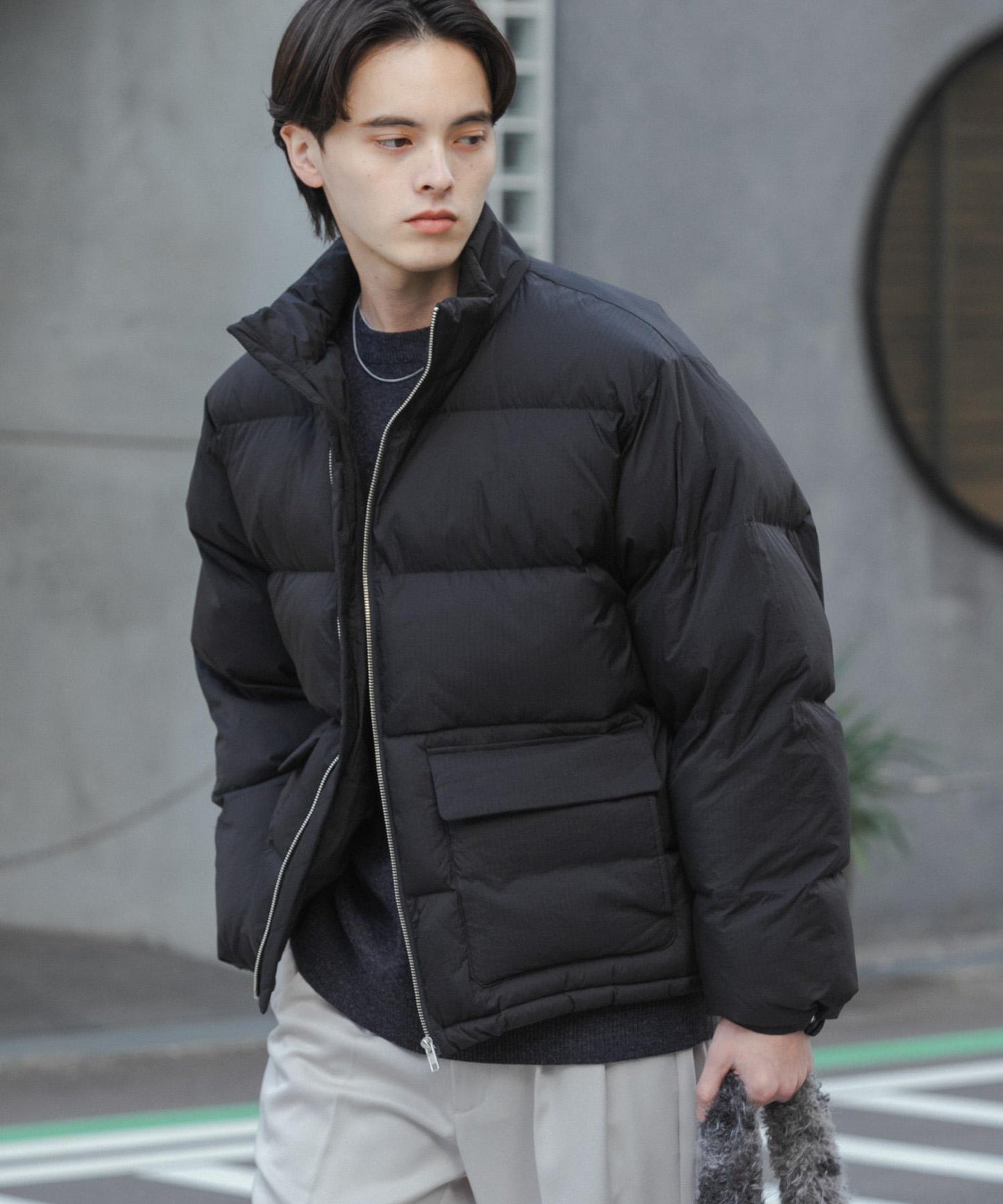 加厚夾克