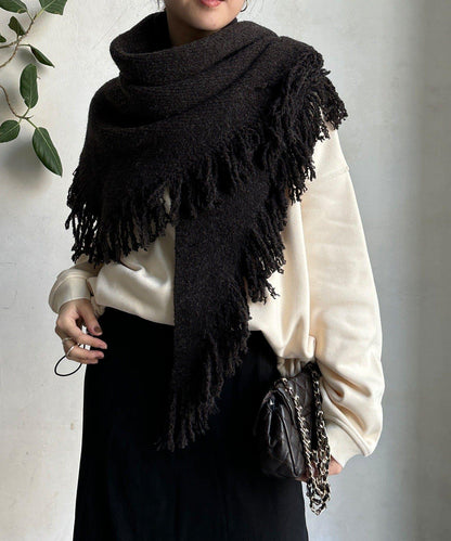 三角流蘇圍巾